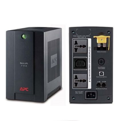 Back-UPS 700VA with AVR – 230V – IEC outlets