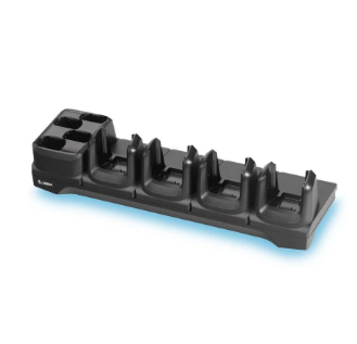 Base de carregamento Zebra com 5 compartimentos para Zebra MC33 Preto CRD-MC33-5SCHG-01
