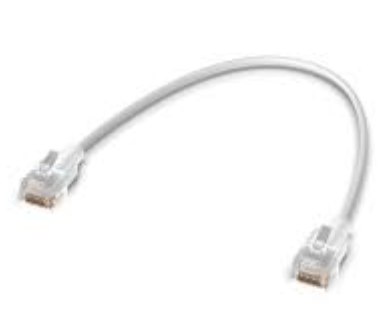 Cabo de conexão Ubiquiti UniFi Etherlighting CAT6 15 cm UACC-Cable-Patch-EL-0,15 MW
