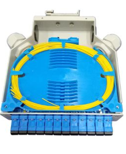 Caixa de terminais de fibra óptica montada em trilho DIN  DIN-00