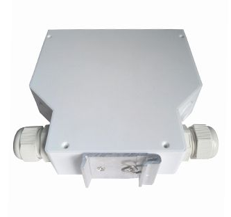 Caixa de terminais de trilho DIN de fibra óptica   DIN-FB