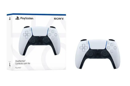 Controle Dual Sense Sem Fio Ps5 Sony Branco