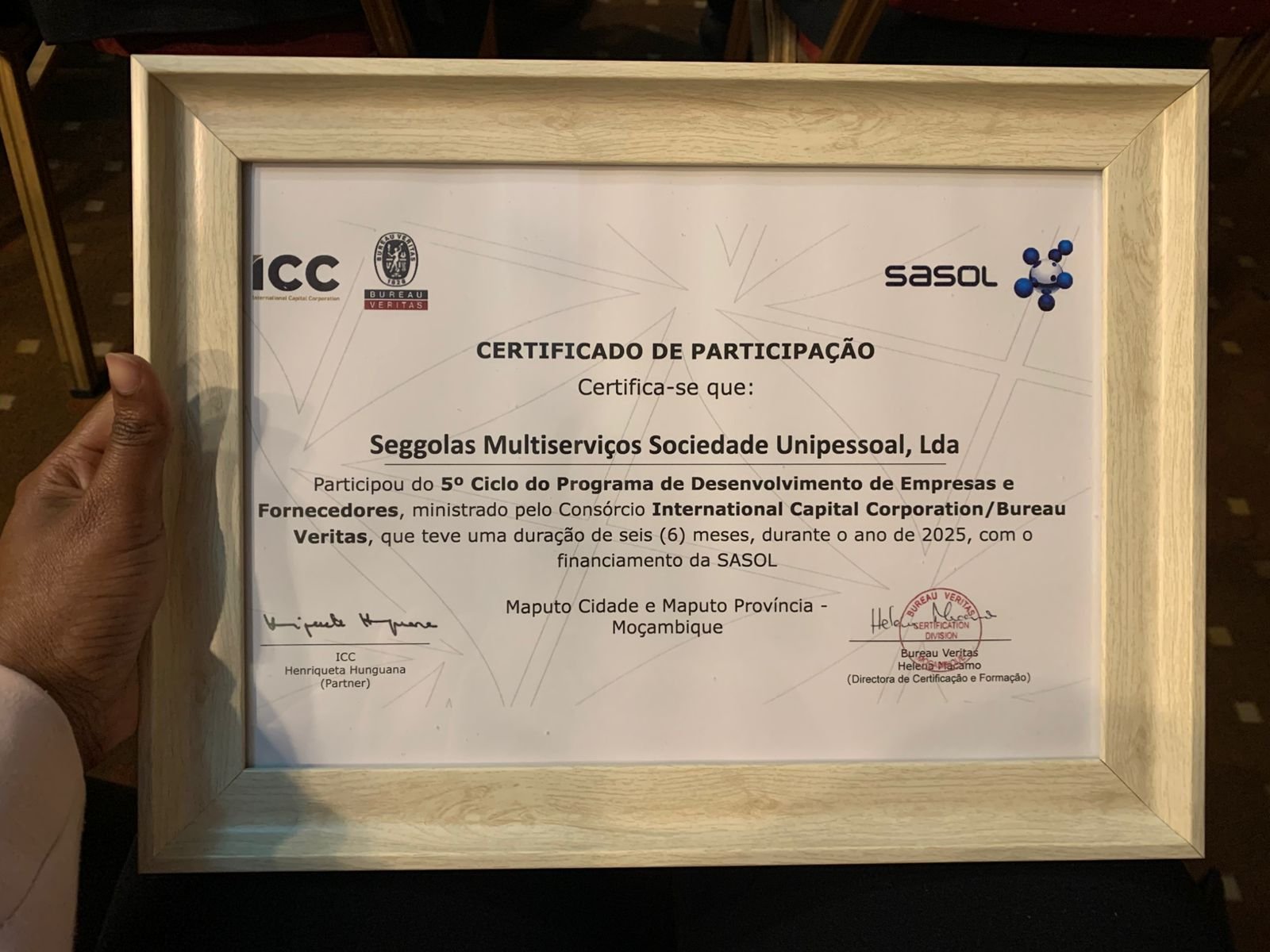 CTA PARTICIPA NA CERIMÓNIA DE GRADUAÇÃO DO PROGRAM