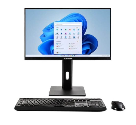 Desktop AiO sem toque PCBuilder FUSION ? i7, 32 GB de RAM, SSD de 1 TB, Win 11 Home