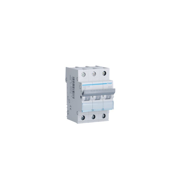 Disjuntor 3P 25A C 3KA MWN325 Hager