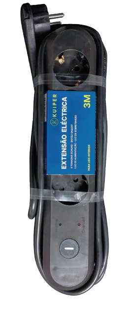 EXTENSÃO ELÉCTRICA 3M SCHUKO // 4x