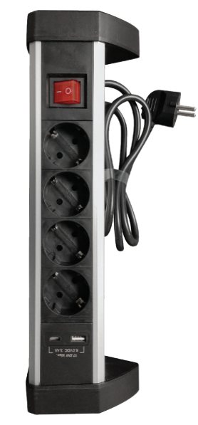 EXTENSÃO ELÉCTRICA ALUMÍNIO 1.5M