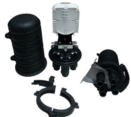 Fechamento de emenda tipo domo de fibra óptica CV011