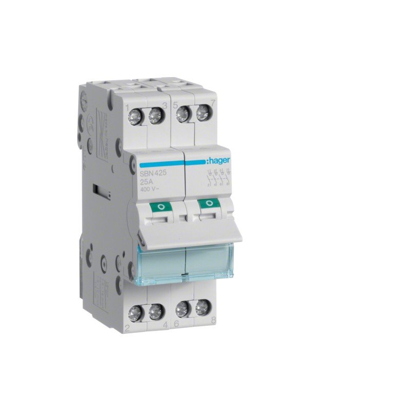 Interruptor 4P 25A SB425F/SBN425 Hager