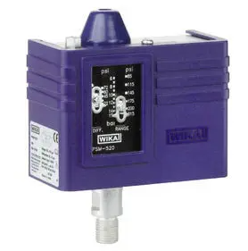 Interruptor de pressão, alta ajustabilidade do diferencial do interruptor