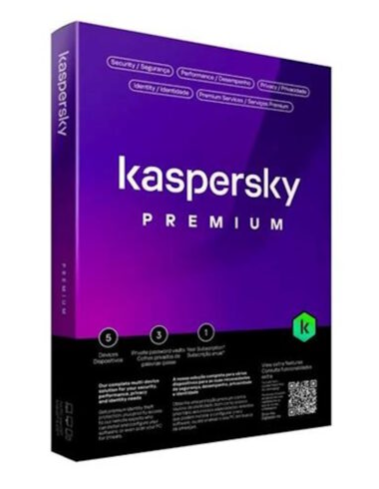 Kaspersky Premium ? 12 meses, 5 usurios (cpia fsica)