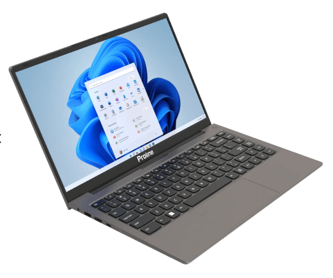 Notebook Proline V146 14? ? Ryzen 7, 8GB de RAM, SSD de 256GB, Win 11 Home