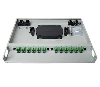 ODF fixo montado em rack ODF-RF24