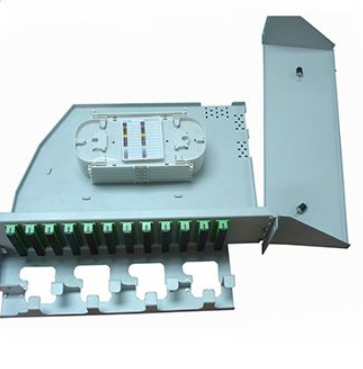 Painel de conexão de fibra óptica tipo rotativo ODF-RW3U-120C
