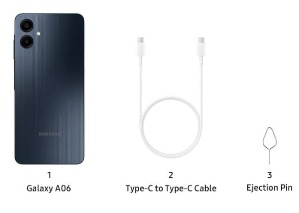 SAMSUNG Galaxy A06 4G LTE (64 GB + 4 GB)