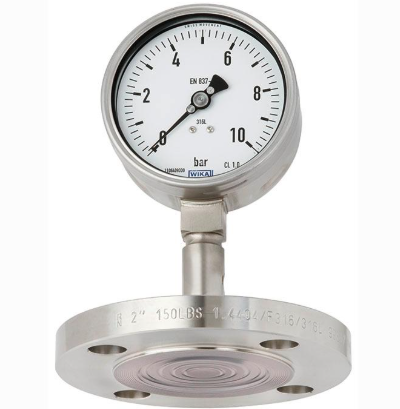 Selo diafragma com conexão de flange