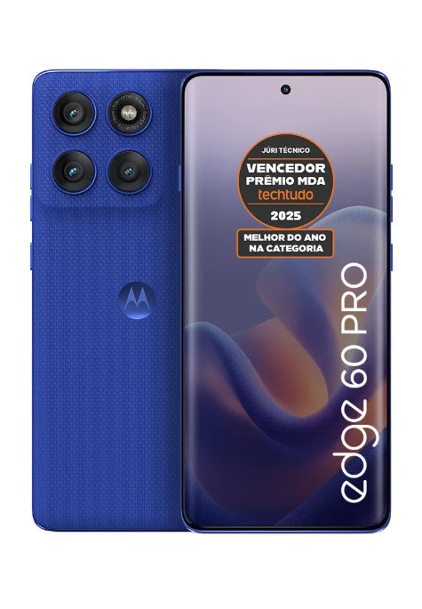 Smartphone Motorola Edge 60 Pro 5g - 256gb 24gb (12gb Ram+12gb Ram Boost) Tela Quad-curve 