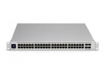 Switch Ubiquiti GbE Camada 2 Gerenci?vel de 48 portas com 32 portas PoE+ e 4 portas SFP US