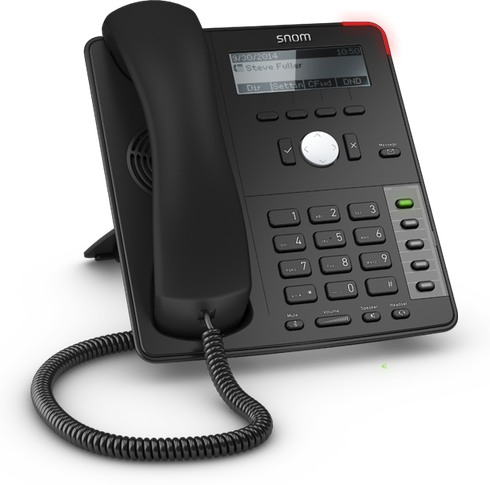 Telefone de mesa Snom HD Audio D712