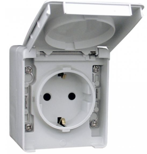 TOMADA DE CORRENTE 2P+T- 16A