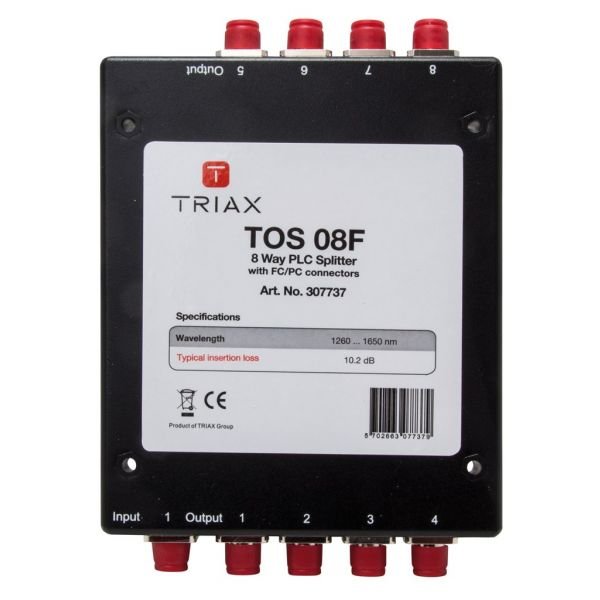 TOS 08F, FC/PC de 8 vias
