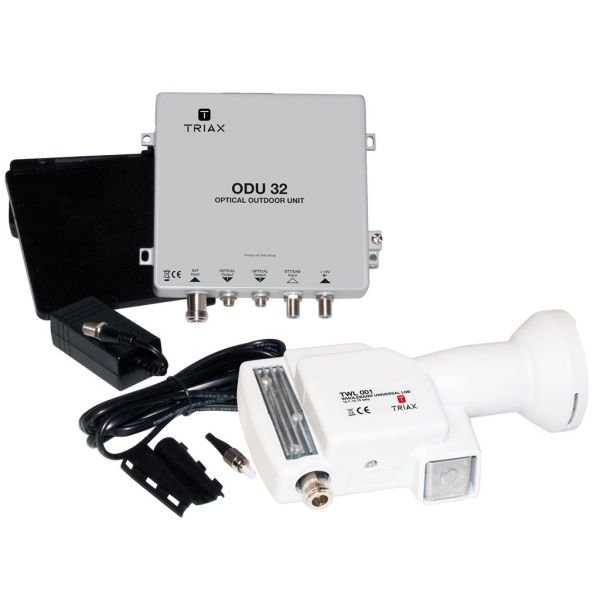 TOU 232 - Kit de LNB óptico de banda completa, SAT+TER