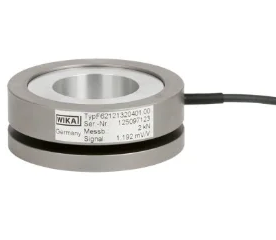 Transdutor de força de anel Versão plana até 100 kN