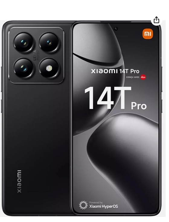 Xiaomi Câmera 14T Pro Ai 5G (512 GB + 12 GB) 