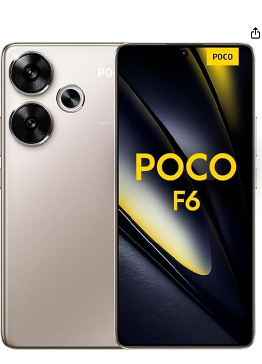 Xiaomi Câmera tripla Poco F6 5G + 4G LTE